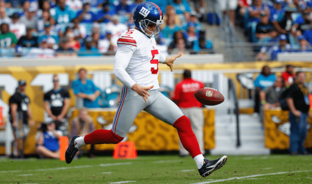 new york giants, steve weatherford
